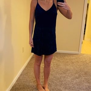 Velour Dress